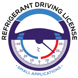 REFRIGERANT DRIVING LICENSE ·SMALL APPLICATIONS· trademark