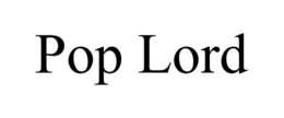 POP LORD trademark
