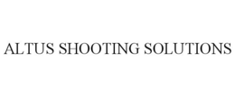 ALTUS SHOOTING SOLUTIONS trademark
