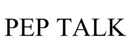 PEP TALK LAGER trademark