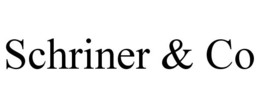 SCHRINER & CO trademark