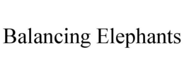 BALANCING ELEPHANTS trademark