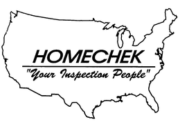 HOMECHEK "YOUR INSPECTION PEOPLE" trademark