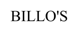 BILLO'S trademark