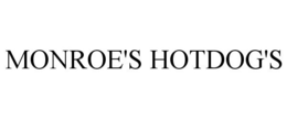 MONROE'S HOTDOG'S trademark