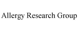 ALLERGY RESEARCH GROUP trademark