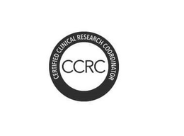 CERTIFIED CLINICAL RESEARCH COORDINATOR CCRC trademark