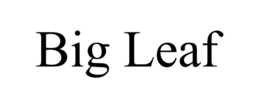BIG LEAF trademark