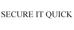 SECURE IT QUICK trademark