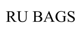 RU BAGS trademark