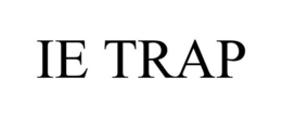 IE TRAP trademark