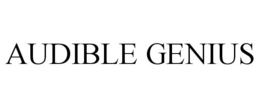 AUDIBLE GENIUS trademark