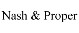 NASH & PROPER trademark