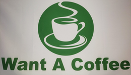 WANT A COFFEE trademark