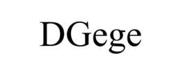 DGEGE trademark