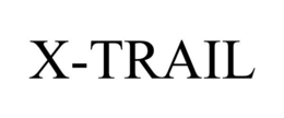 X-TRAIL trademark
