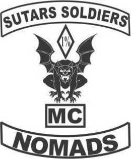 SUTARS SOLDIERS NOMADS MC 1% trademark