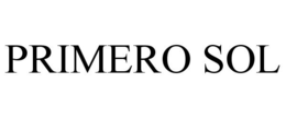 PRIMERO SOL trademark