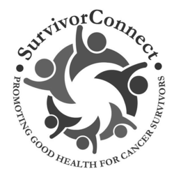 SURVIVORCONNECT · PROMOTING GOOD HEALTH FOR CANCER SURVIVORS · trademark