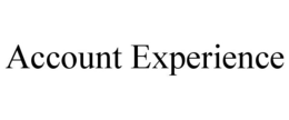 ACCOUNT EXPERIENCE trademark