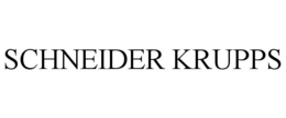 SCHNEIDER KRUPPS trademark