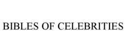 BIBLES OF CELEBRITIES trademark