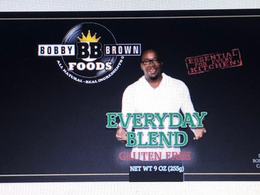 BOBBY BB BROWN FOODS ALL NATURAL REAL INGREDIENTS EVERYDAY BLEND GLUTEN FREE NET WT 9 OZ (255G) ESSENTIAL FOR EVERY KITCHEN trademark