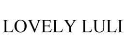 LOVELY LULI trademark