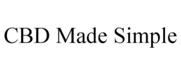 CBD MADE SIMPLE trademark
