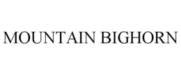 MOUNTAIN BIGHORN trademark
