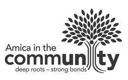 AMICA IN THE COMMUNITY DEEP ROOTS - STRONG BONDS trademark