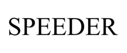 SPEEDER trademark