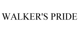 WALKER'S PRIDE trademark