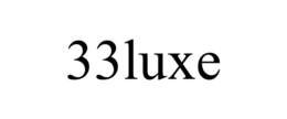 33LUXE trademark