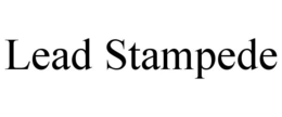 LEAD STAMPEDE trademark