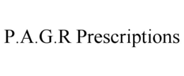 P.A.G.R PRESCRIPTIONS trademark