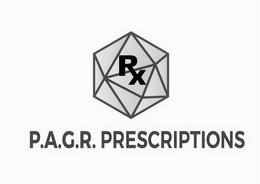 RX; P.A.G.R PRESCRIPTIONS trademark