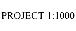 PROJECT 1:1000 trademark