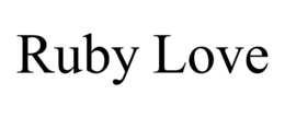 RUBY LOVE trademark
