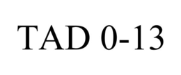 TAD 0-13 trademark