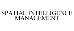 SPATIAL INTELLIGENCE MANAGEMENT trademark