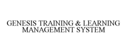GENESIS TRAINING & LEARNING MANAGEMENT SYSTEM trademark