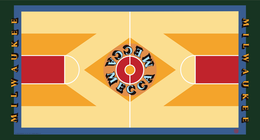 MILWAUKEE MECCA M M 77 ROBERT INDIANA ROBERT INDIANA trademark
