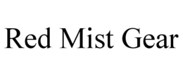 RED MIST GEAR trademark
