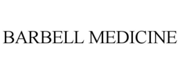 BARBELL MEDICINE trademark