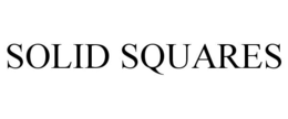 SOLID SQUARES trademark