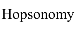 HOPSONOMY trademark