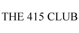 THE 415 CLUB trademark