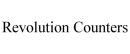 REVOLUTION COUNTERS trademark