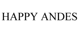 HAPPY ANDES trademark